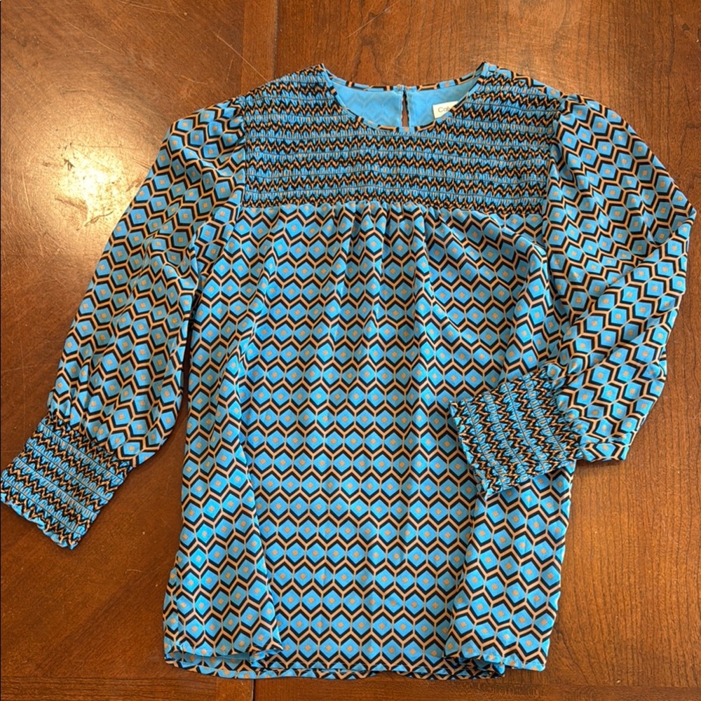 Women’s Calvin Klein Geometric Blouse